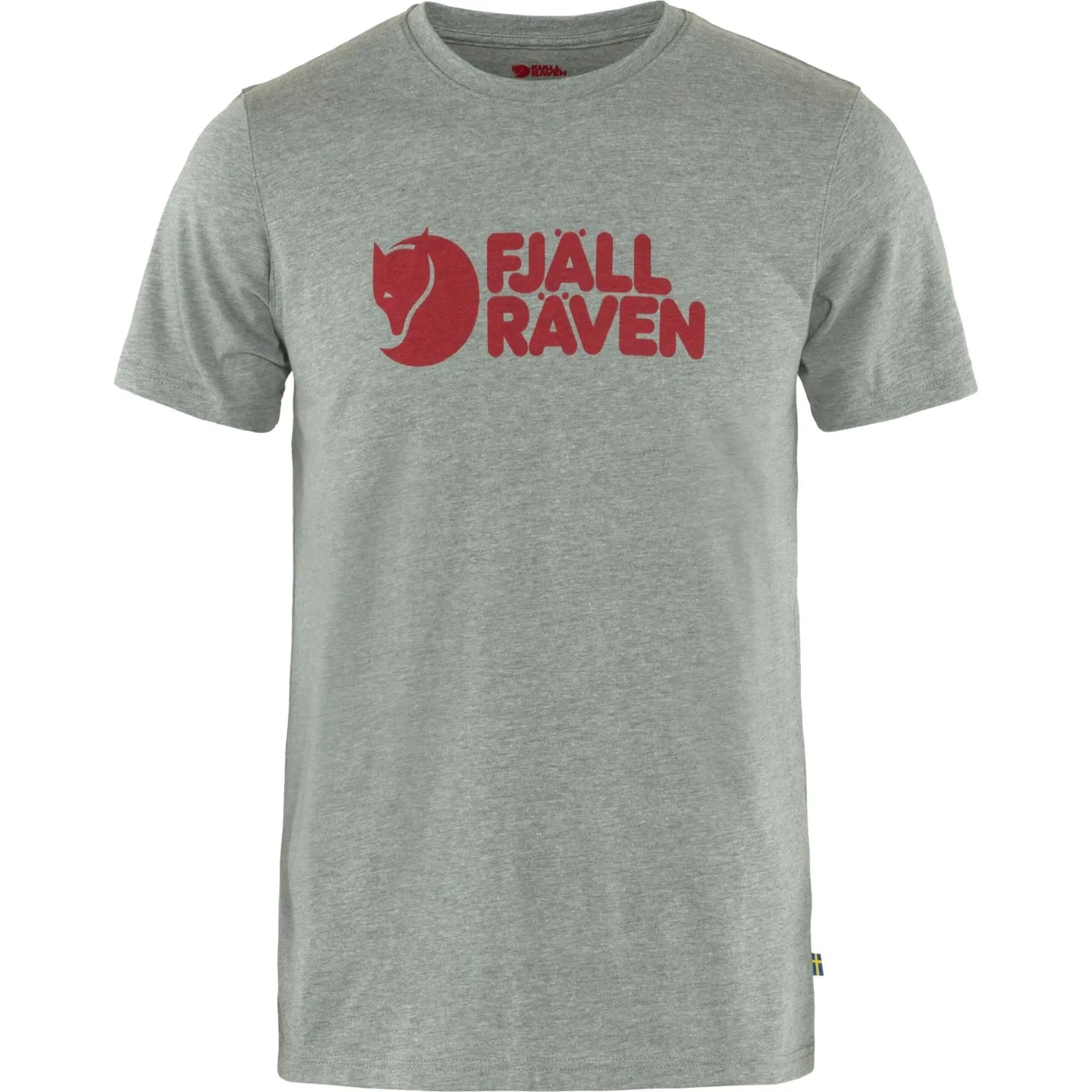 T-Shirt Fjallraven Homme Logo Grey Melange