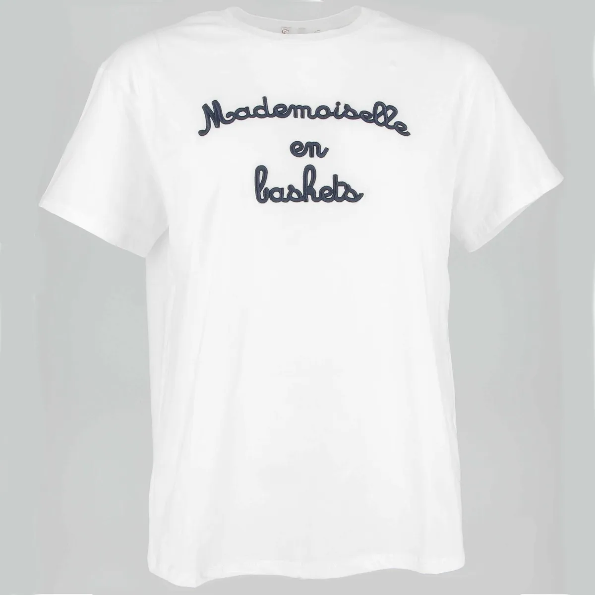 Tee-shirt Mademoiselle en baskets, divers coloris - Matière noble 16.90€