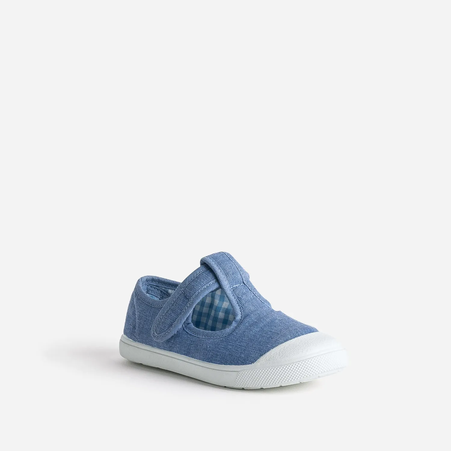 Tennis salomé BUGGY bleue en toile - Baskets Enfant | ERAM