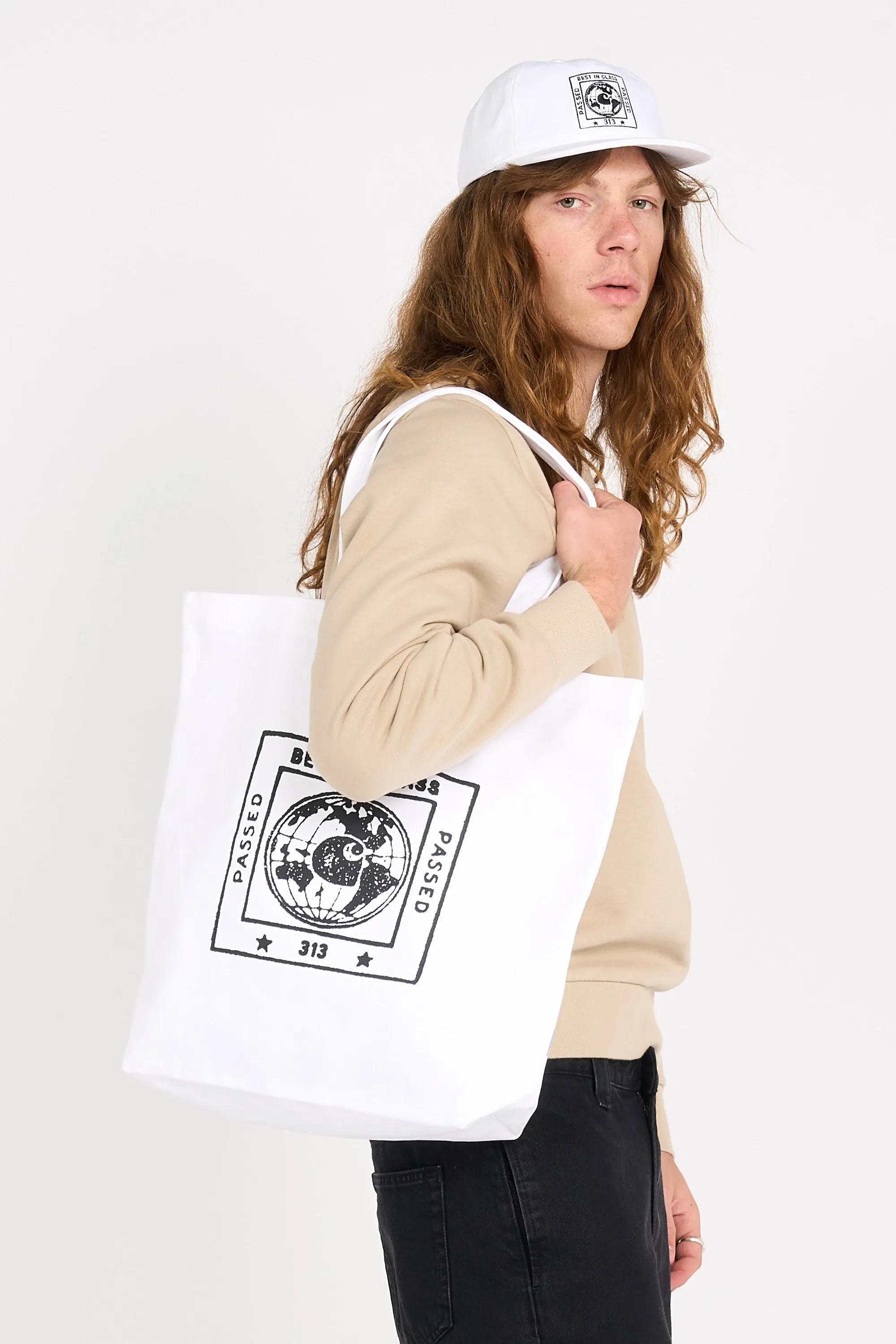 Tote Bag Blanc Carhartt Wip - Homme | Citadium