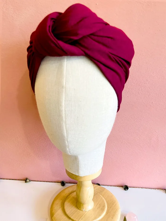Turban pour pelade et chimiothérapie Swing Bordeaux