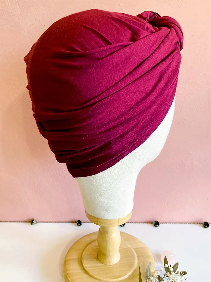 Turban pour pelade et chimiothérapie Swing Bordeaux