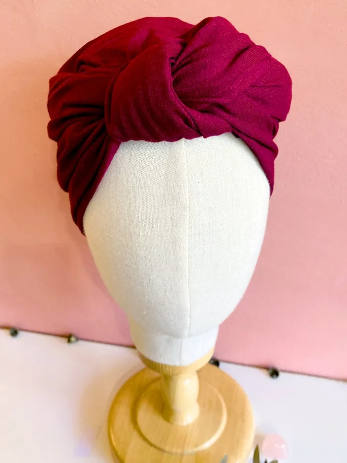 Turban pour pelade et chimiothérapie Swing Bordeaux