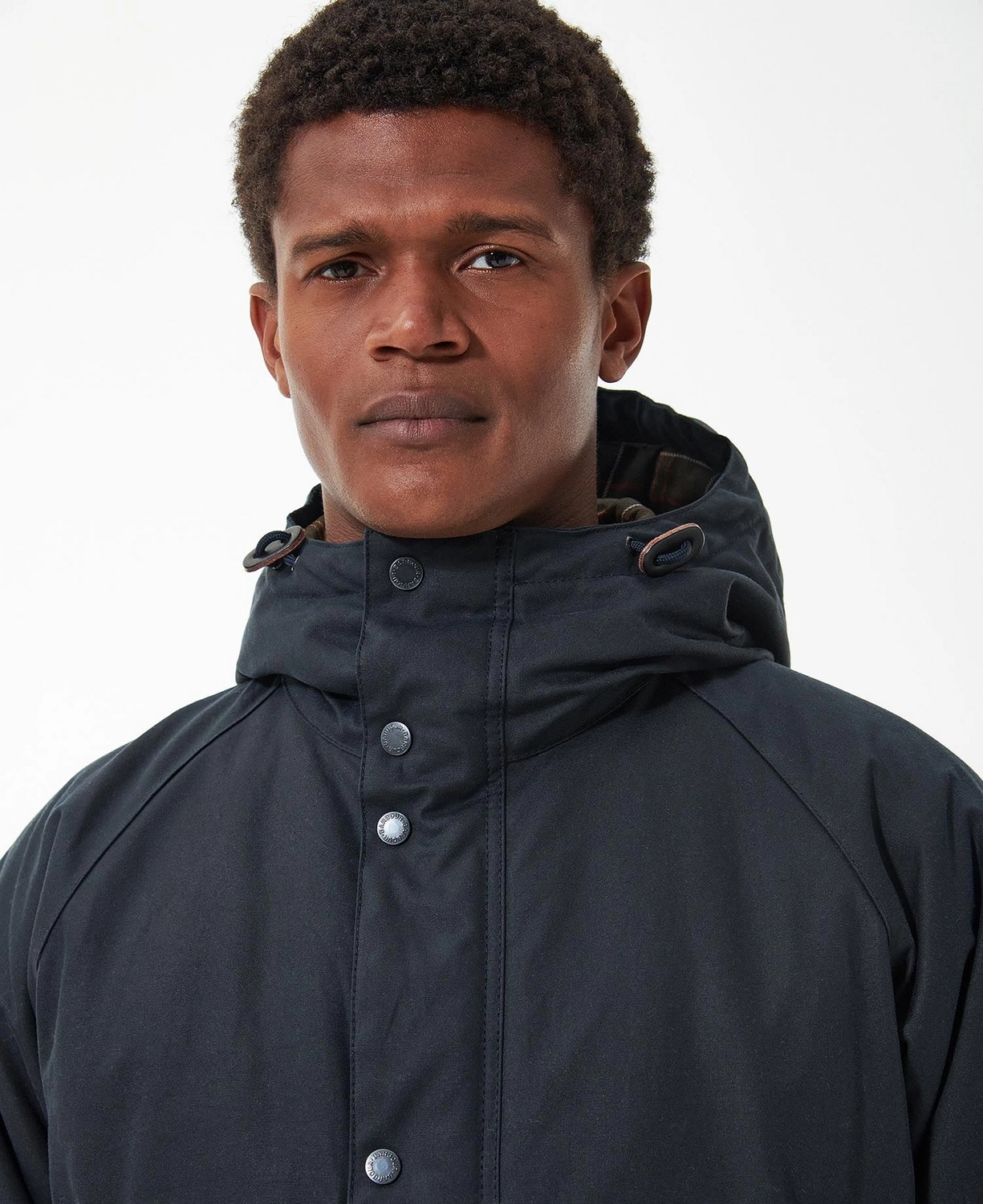 Veste Barbour Homme Wax Parka Navy