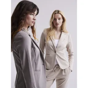 Veste blazer kate beige femme - Ichi | wimod