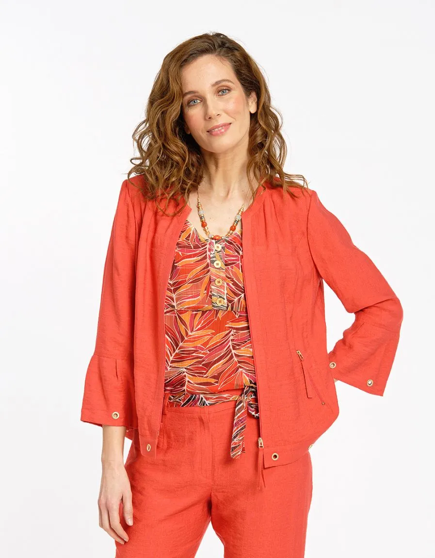 Veste chic rouge légère - Vestes