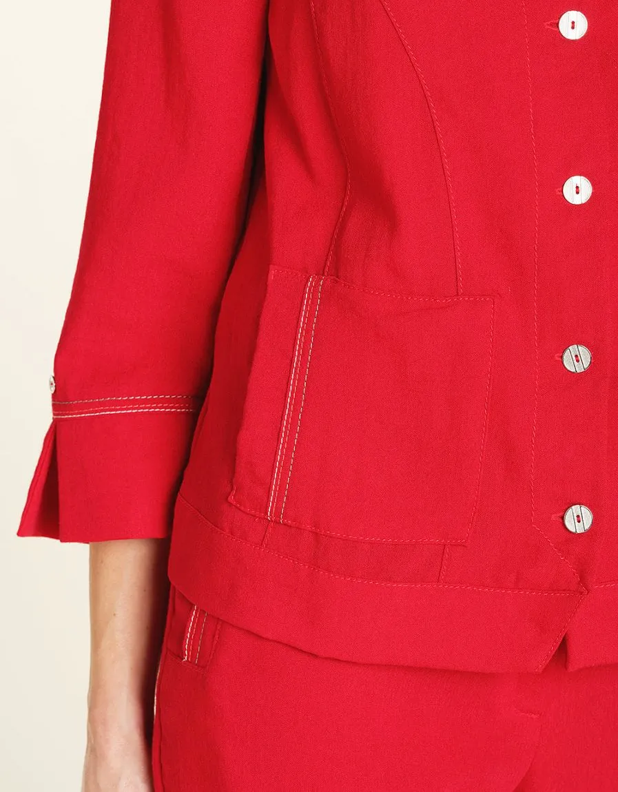 Veste chic rouge - Vestes