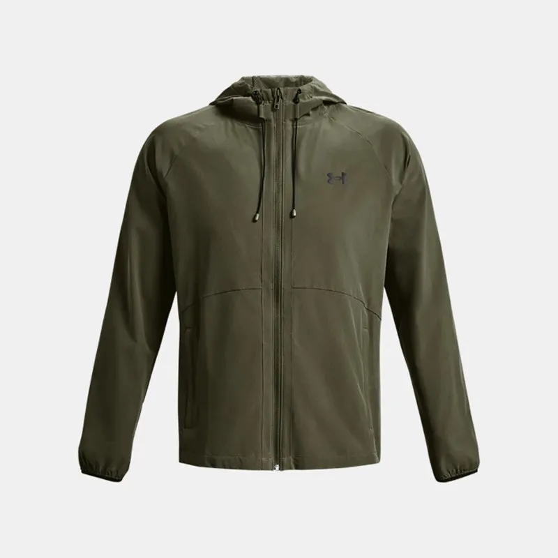 Veste coupe-vent Under Armour Stretch Woven pour homme - 1377171-390