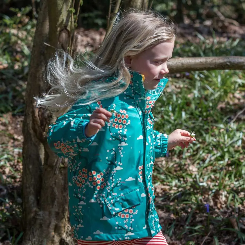 Veste de pluie Little green radicals enfants recyclée