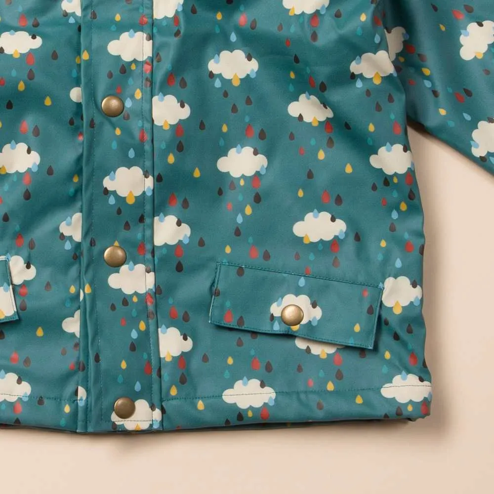 Veste de pluie Little green radicals enfants recyclée
