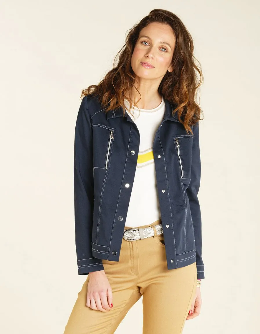 Veste denim bleu - Vestes