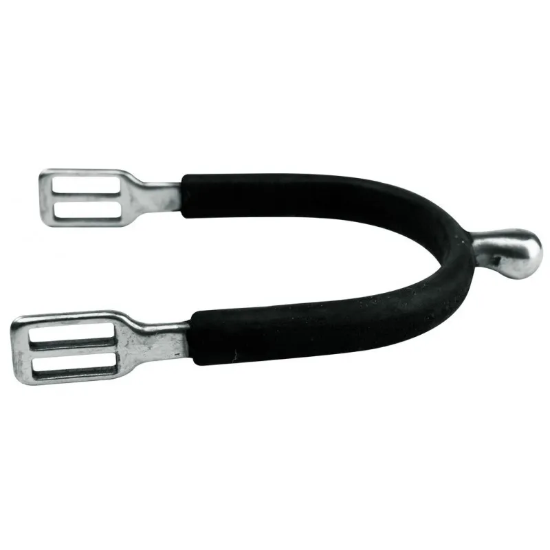 Éperons Polo Inox Feeling – Gainés caoutchouc
